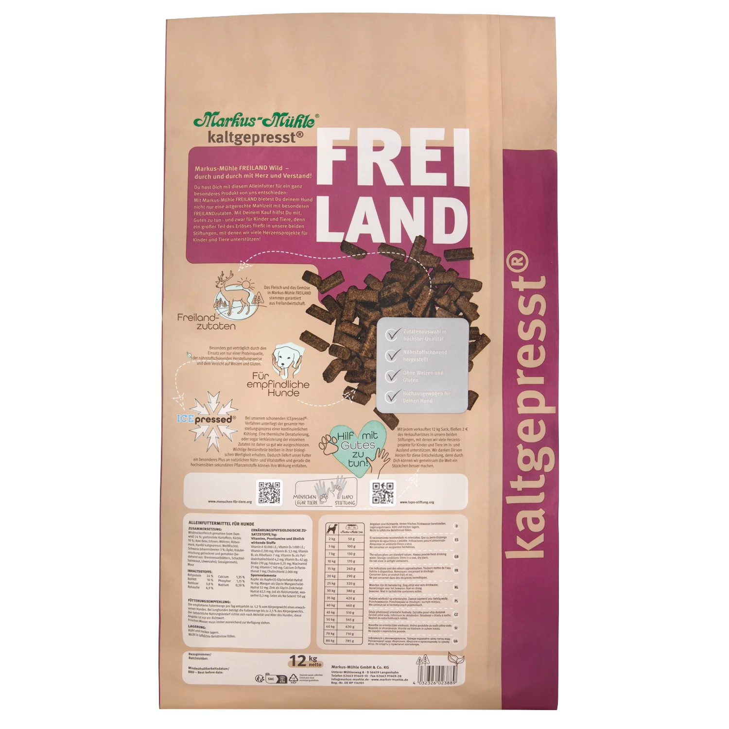 Markus-Mühle – Freiland Wild – 12kg